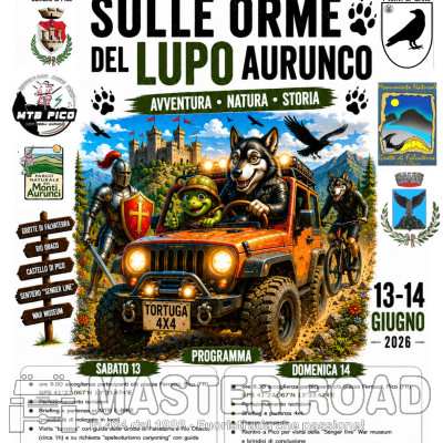 13-14 giu -Sulle Orme del Lupo Aurunco Raduno Club Tortuga