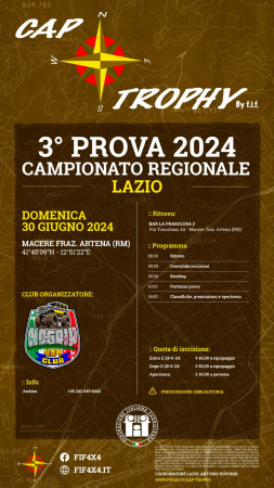 III prova CAP Trophy  Lazio