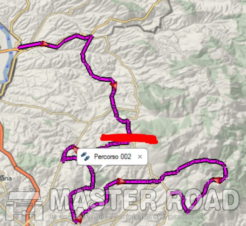 Serata conviviale: le tracce GPS